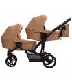 Bebetto42 PRO 23 Eco-leather For Twins Travel System 2in1 / 3in1 / 4in1