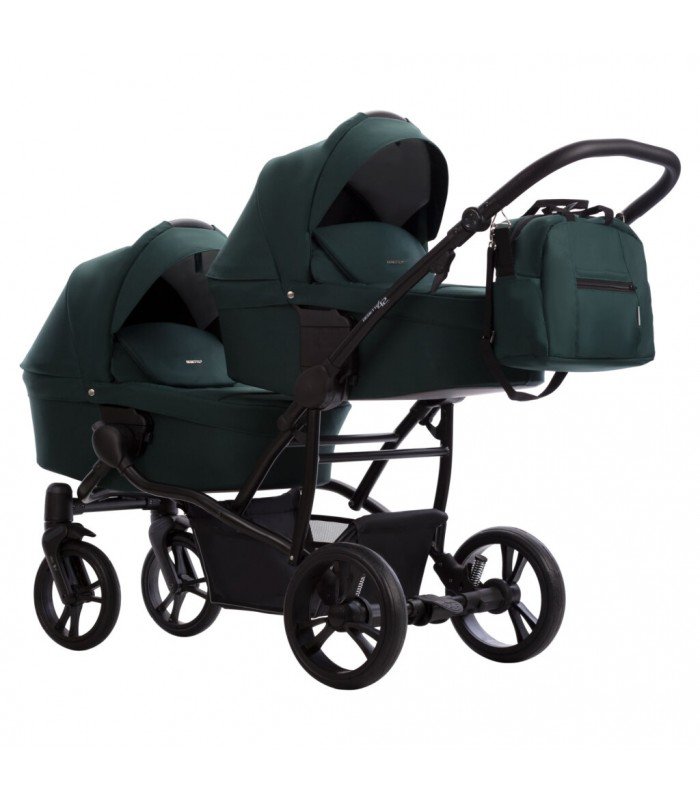 Bebetto42 PRO 24 Eco-leather For Twins Travel System 2in1 / 3in1 / 4in1