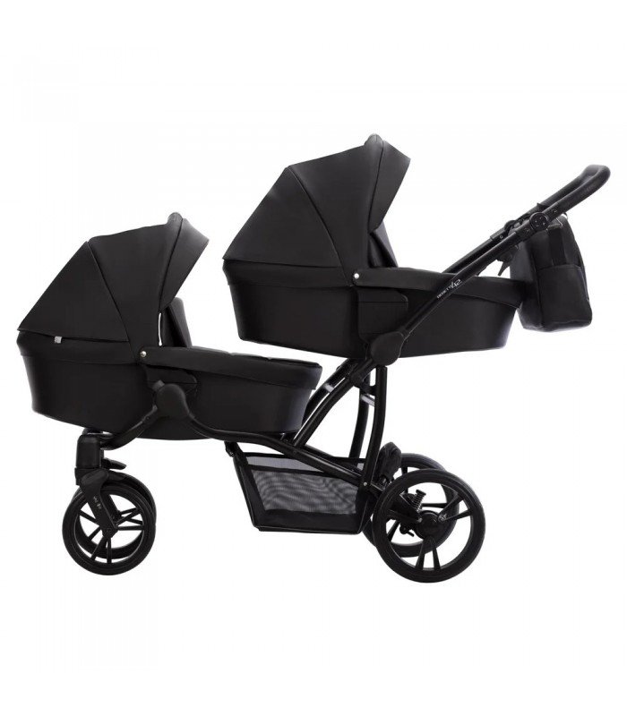 Bebetto42 PRO 24 Eco-leather For Twins Travel System 2in1 / 3in1 / 4in1