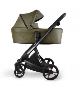 Ibebe ISTOP IS38 Khaki Eco Leather GLOSS Travel System 2in1 / 3in1 / 4in1