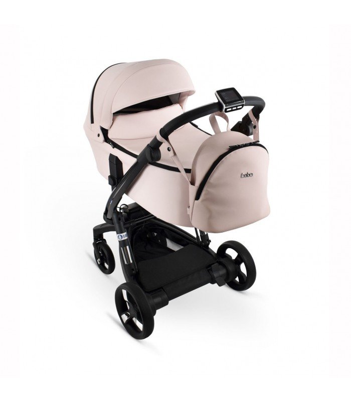 Ibebe ISTOP&DRIVE Pink Eco Leather Travel System 2in1 / 3in1 / 4in1