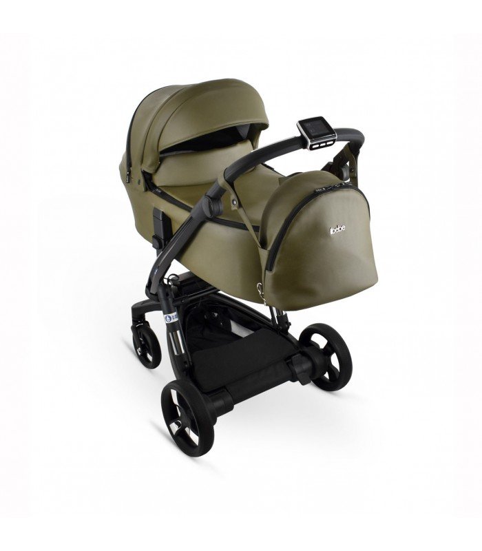 Ibebe ISTOP&DRIVE Khaki Eco Leather Travel System 2in1 / 3in1 / 4in1