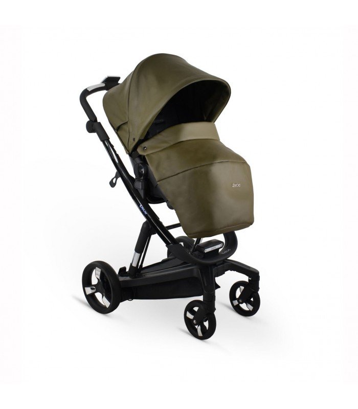 Ibebe ISTOP&DRIVE Khaki Eco Leather Travel System 2in1 / 3in1 / 4in1