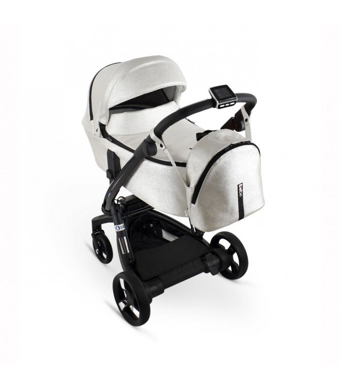 Ibebe ISTOP&DRIVE Silver Shine Eco Leather Travel System 2in1 / 3in1 / 4in1