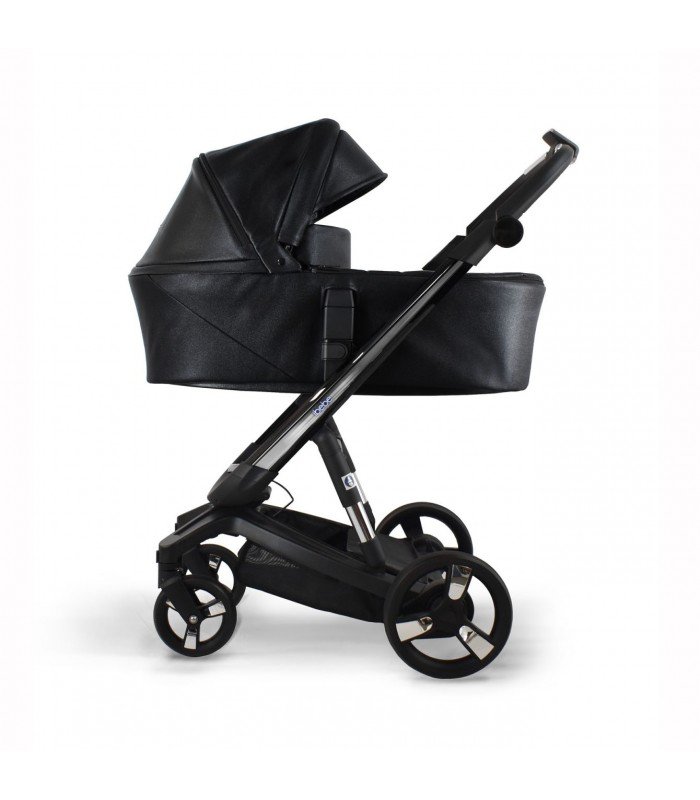 Ibebe ISTOP&DRIVE Black Shine Eco Leather Travel System 2in1 / 3in1 / 4in1