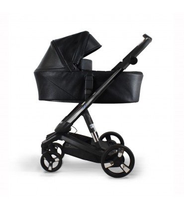 Ibebe ISTOP&DRIVE Black Shine Eco Leather Travel System 2in1 / 3in1 / 4in1