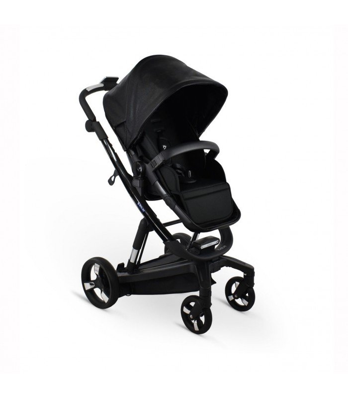 Ibebe ISTOP&DRIVE Black Shine Eco Leather Travel System 2in1 / 3in1 / 4in1