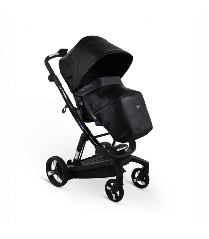 Ibebe ISTOP&DRIVE Black Shine Eco Leather Travel System 2in1 / 3in1 / 4in1