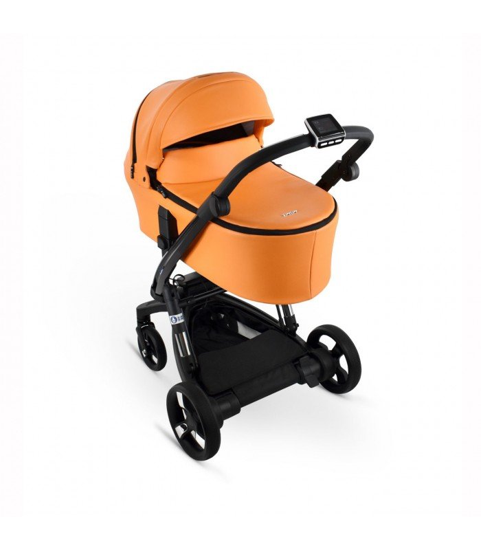 Ibebe ISTOP&DRIVE Orange Eco Leather Travel System 2in1 / 3in1 / 4in1