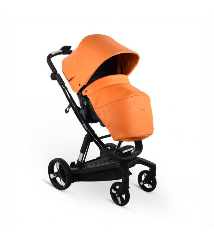 Ibebe ISTOP&DRIVE Orange Eco Leather Travel System 2in1 / 3in1 / 4in1