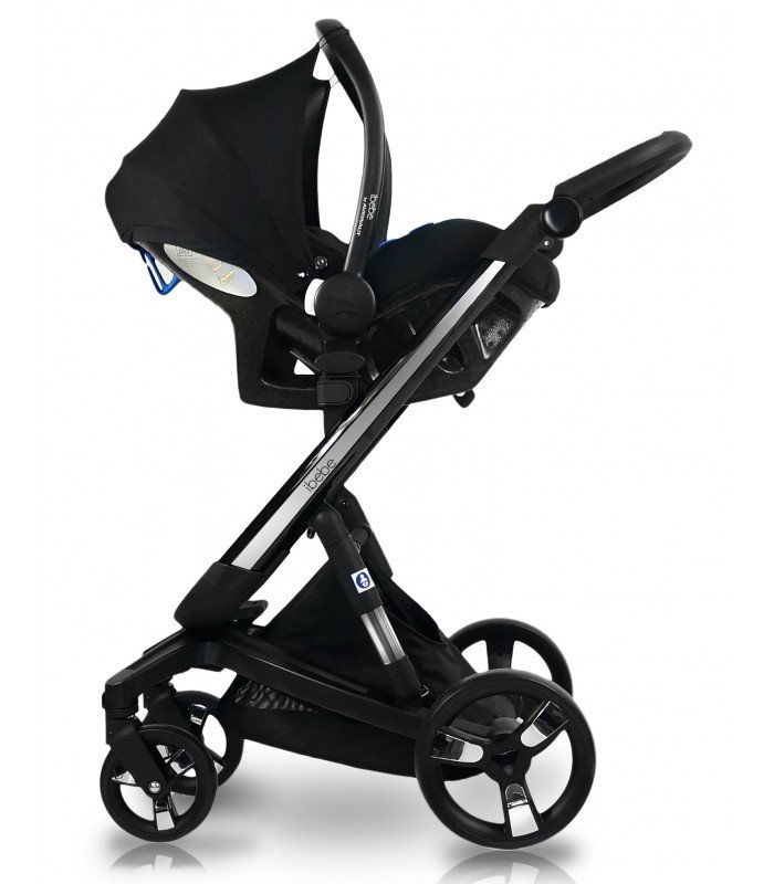 Ibebe ISTOP&DRIVE Violet Eco Leather Travel System 2in1 / 3in1 / 4in1