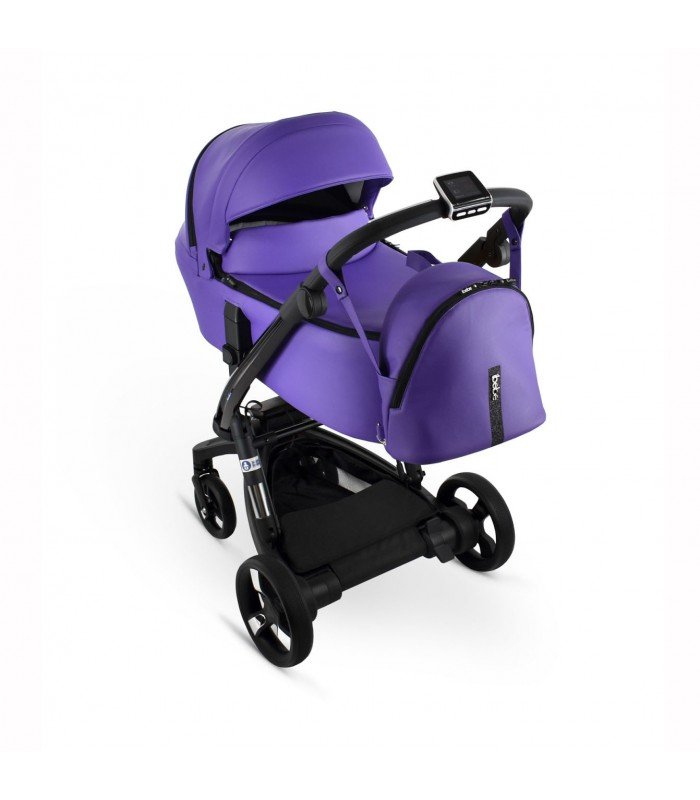 Ibebe ISTOP&DRIVE Violet Eco Leather Travel System 2in1 / 3in1 / 4in1