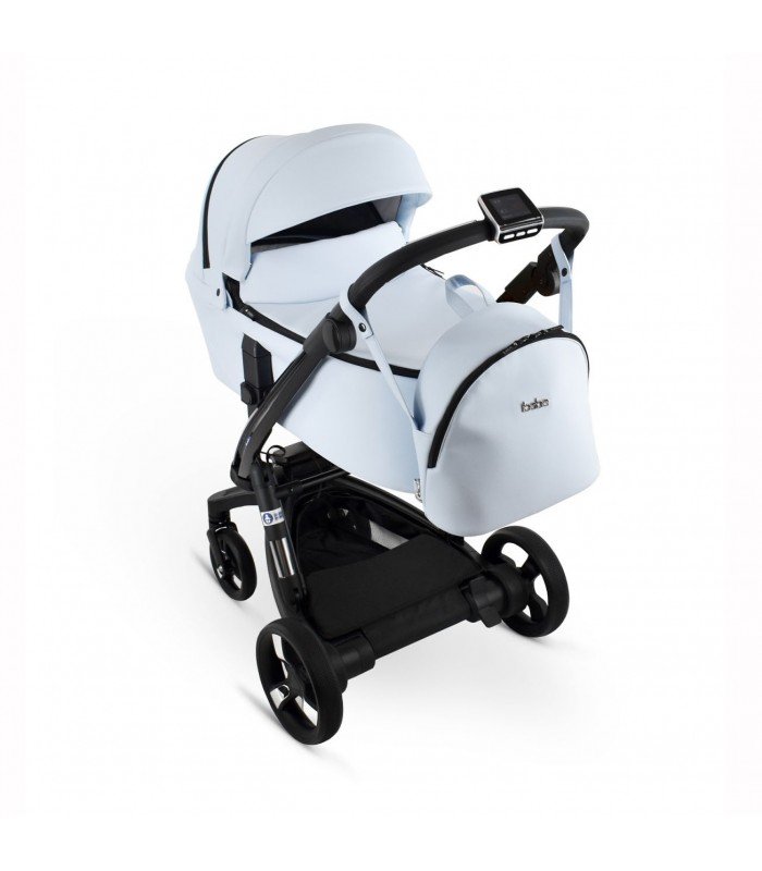 Ibebe ISTOP&DRIVE Blue Eco Leather Travel System 2in1 / 3in1 / 4in1