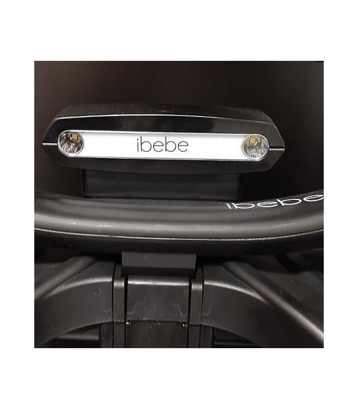 Ibebe ISTOP&DRIVE Black Eco Leather Travel System 2in1 / 3in1 / 4in1