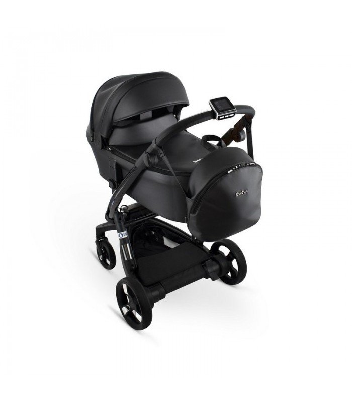 Ibebe ISTOP&DRIVE Black Eco Leather Travel System 2in1 / 3in1 / 4in1