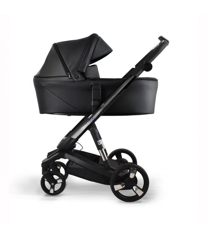 Ibebe ISTOP&DRIVE Black Eco Leather Travel System 2in1 / 3in1 / 4in1