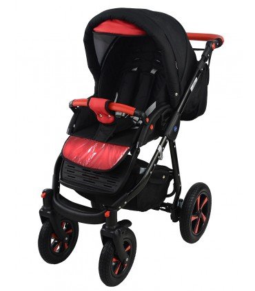 Nexxo Black (Red) Travel System