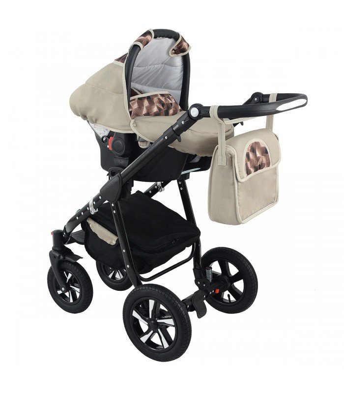 Nexxo Black (Latte) Travel System