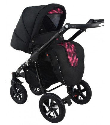 Nexxo Black (Purple) Travel System