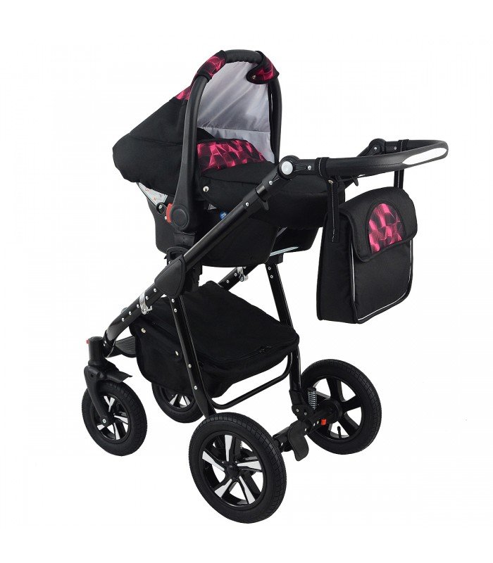 Nexxo Black (Purple) Travel System