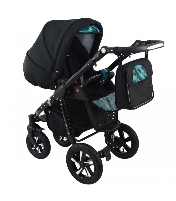 Nexxo Black (Mint) Travel System