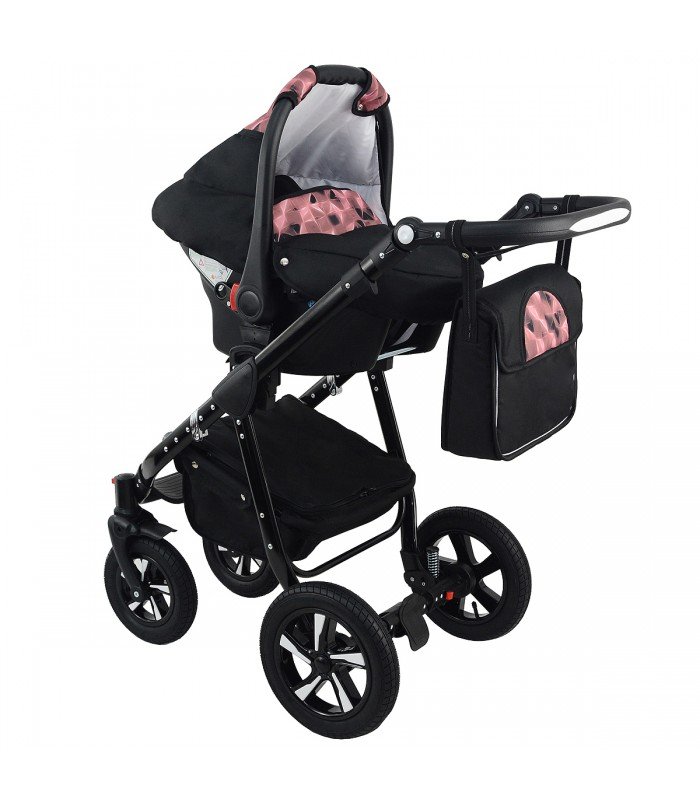 Nexxo Black (Brown) Travel System