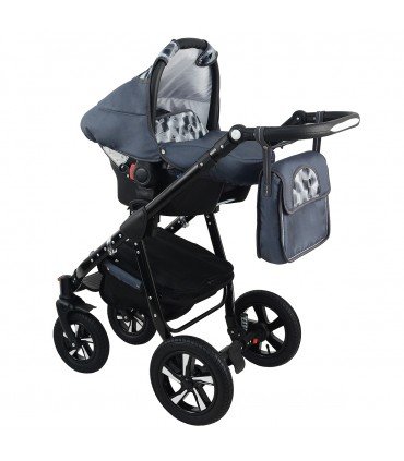 Nexxo Black (Grey) Travel System