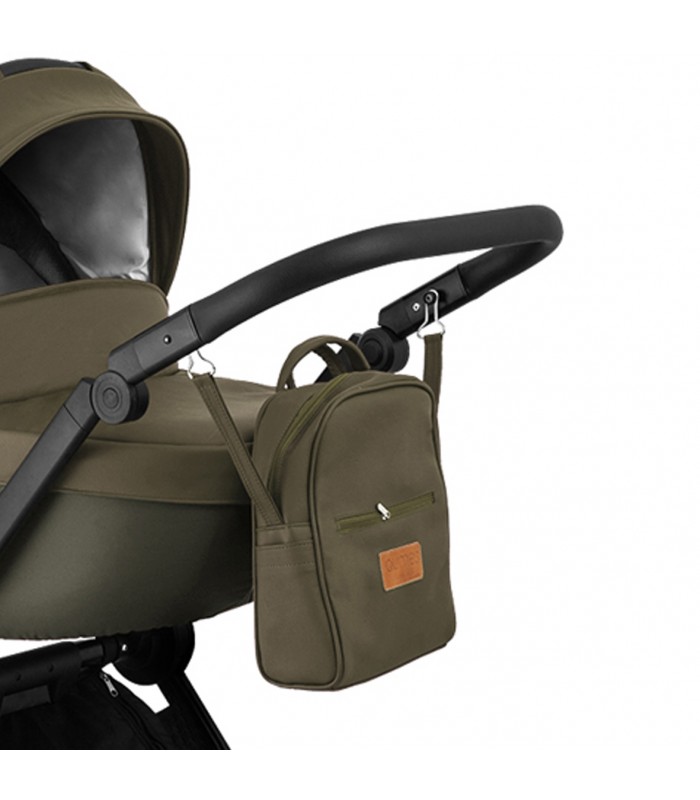 Qumes Flow 3in1 Eco-Leather Travel System QFL.PERLATO Green