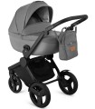 Flow 2in1/ 3in1 / 4in1 Eco-Leather Travel System QFL.GRIGIO Gray