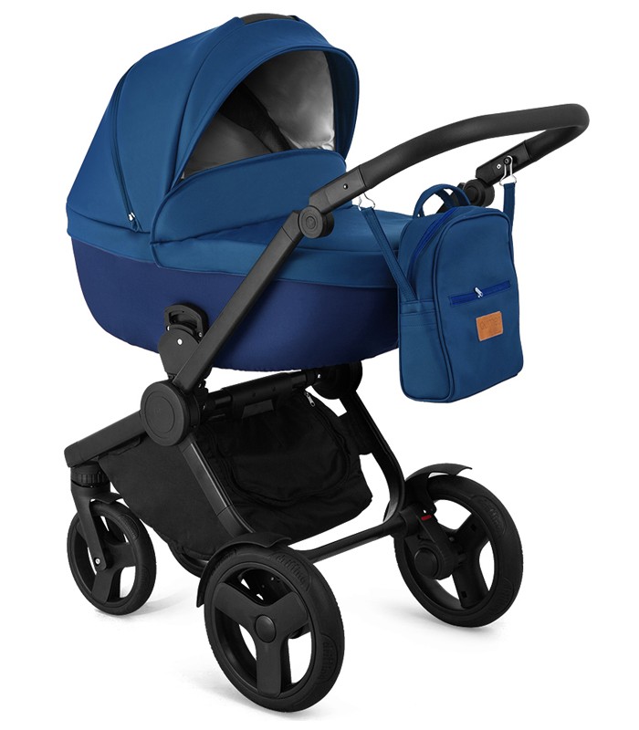 Trolley Qumes Flow 3in1 Eco-Leather Travel System QFL.COBALT Blue