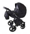 Volq 3 Black Fabric Travel System 2in1 / 3in1