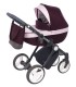 Lugo L01 Purple-Pink-Black Fabric Travel System 2in1 / 3in1 / 4in1