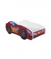 Racing Car Bed Toddler RED + mattress + pillow