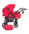 Twist 75 Red Fabric Travel System 2in1 / 3in1