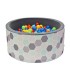 Children's Ball Pool FUN Grey-Hexagons