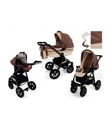 Nexxo N1 Cadre Noir Systéme de Voyage 2en1 / 3en1 / 4en1