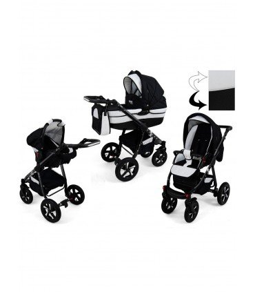 Nexxo N6 Schwarzer Rahmen Reisesysteme 2in1 / 3in1 / 4in1