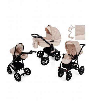 Nexxo N9 Schwarzer Rahmen Reisesysteme 2in1 / 3in1 / 4in1