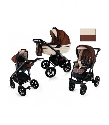 Nexxo N13 Cadre Noir Systéme de Voyage 2en1 / 3en1 / 4en1