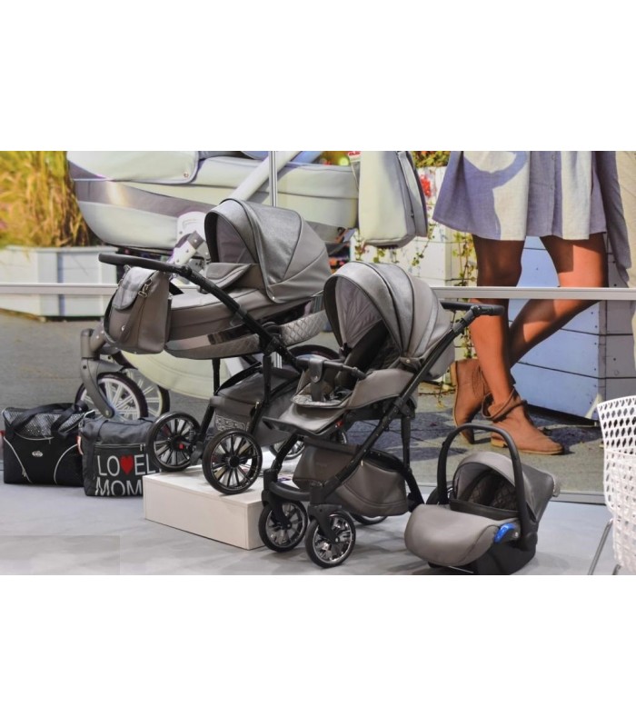 MODO Exclusive OBSIDIAN Leatherette Travel System 2in1 / 3in1 / 4in1